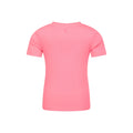 Bright Pink - Back - Mountain Warehouse Childrens-Kids Aqua Swim Top