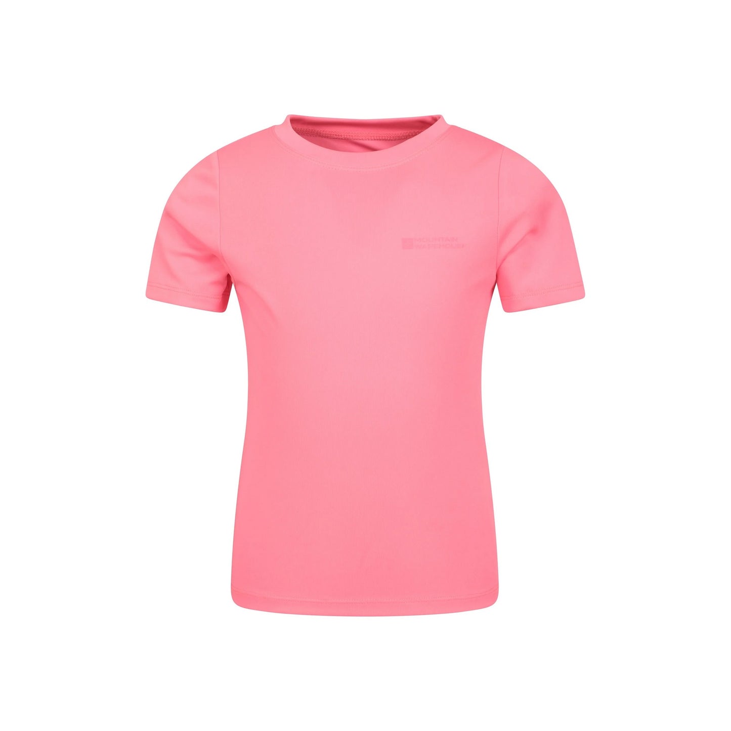 Bright Pink - Front - Mountain Warehouse Childrens-Kids Aqua Swim Top