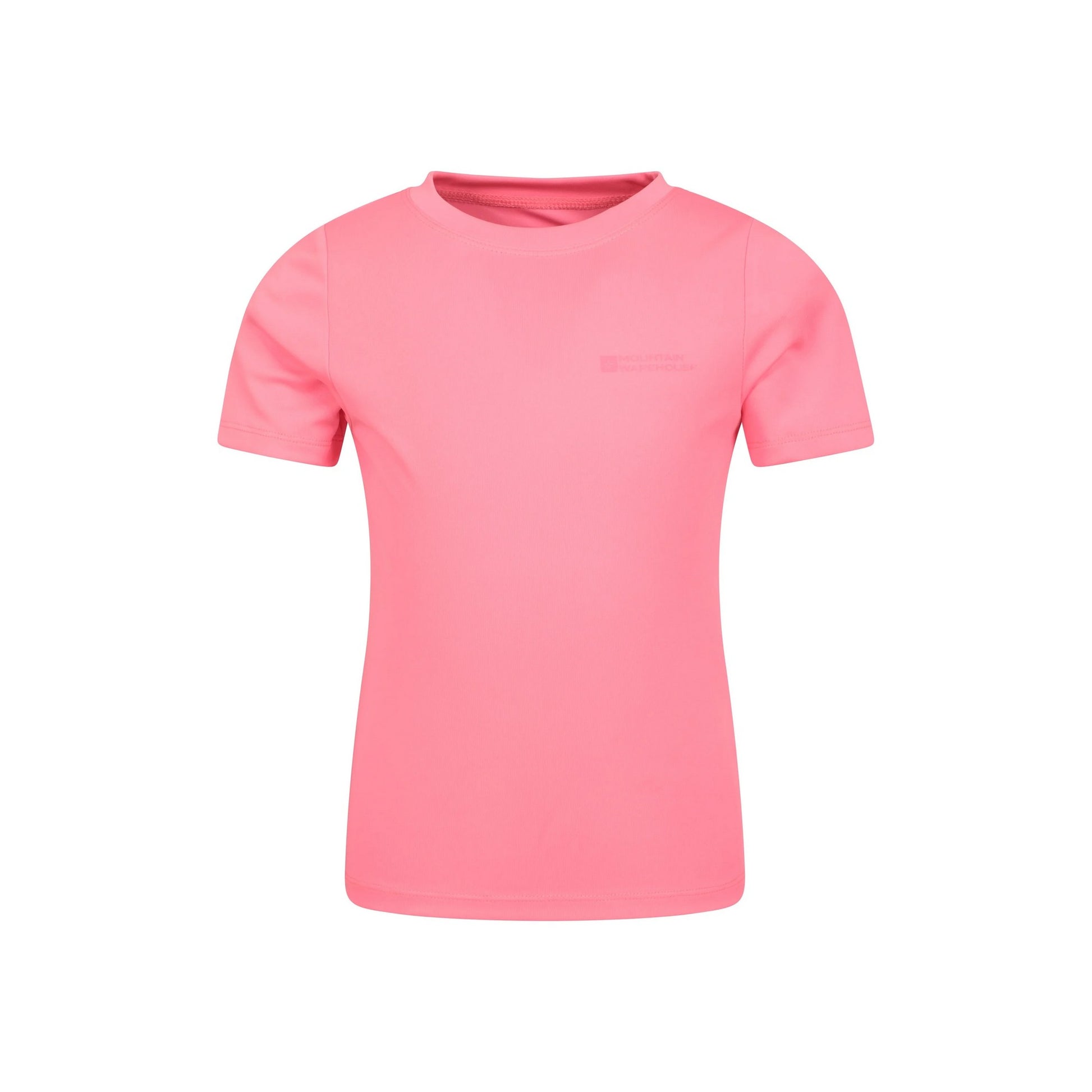 Bright Pink - Front - Mountain Warehouse Childrens-Kids Aqua Swim Top