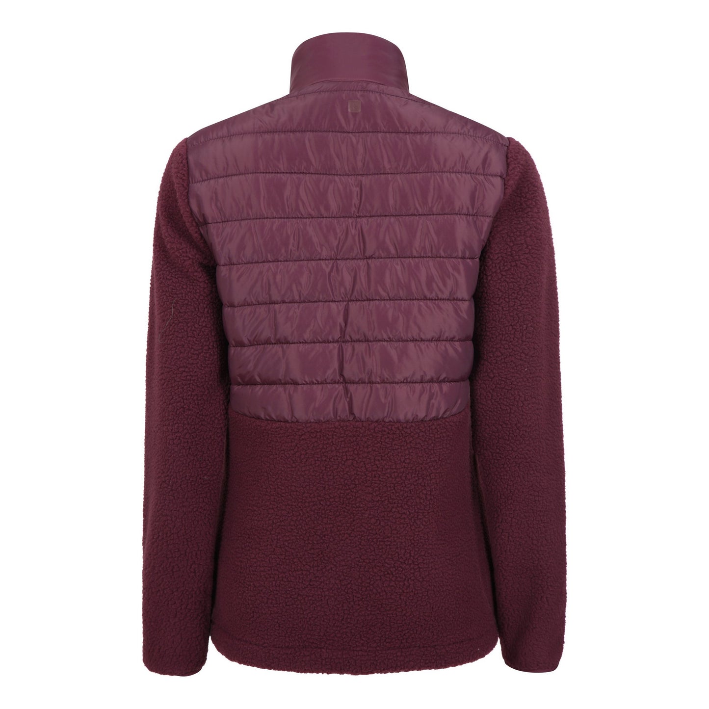 Burgundy - Back - Mountain Warehouse Womens-Ladies Dale Fleece Padded Jacket