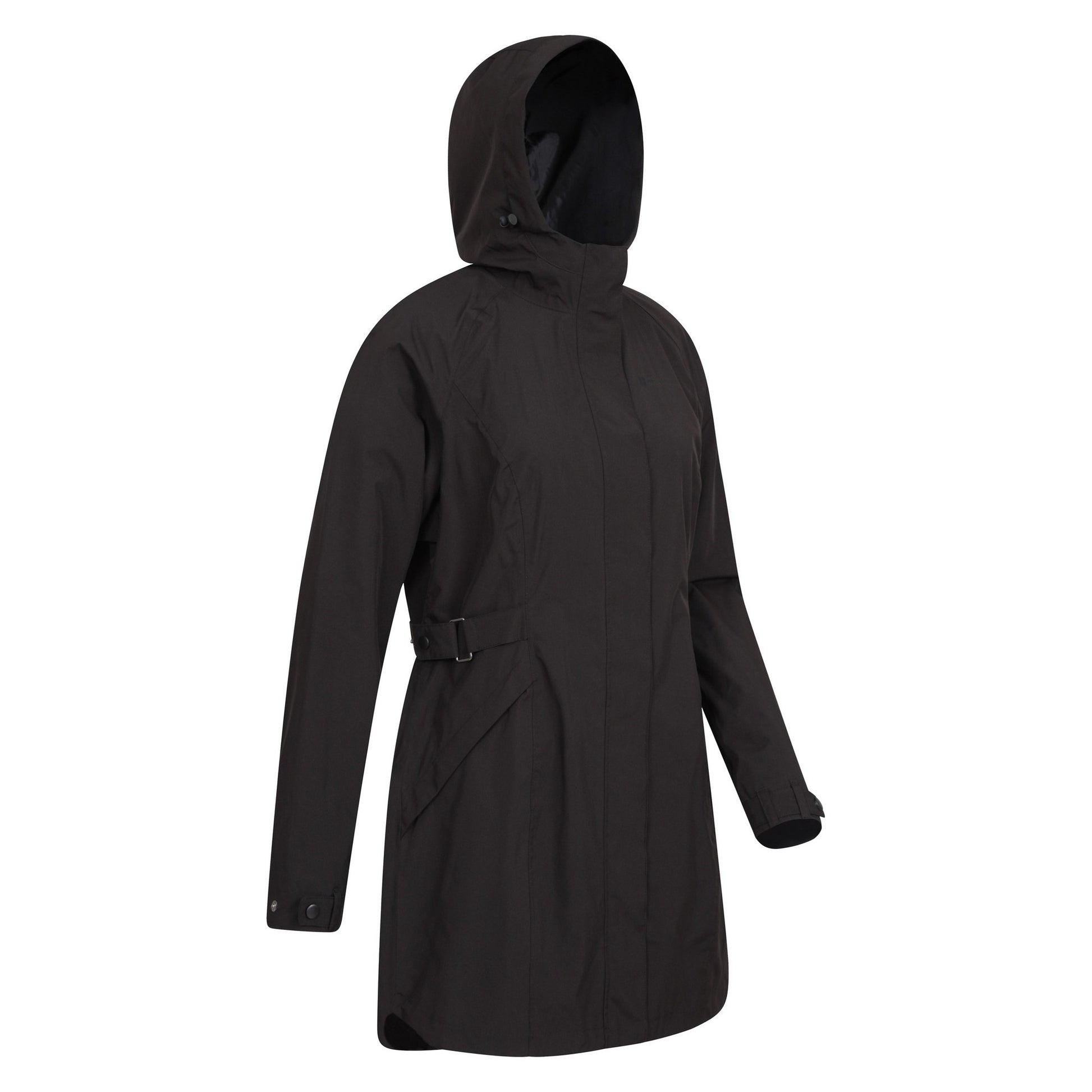 Black - Lifestyle - Mountain Warehouse Womens-Ladies Waterproof Trench Coat