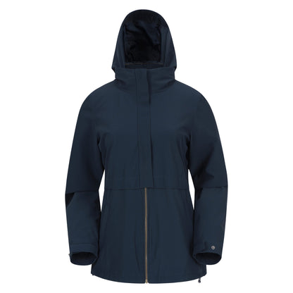 Dark Blue - Front - Mountain Warehouse Womens-Ladies Metro Jacket