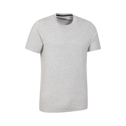 Grey - Back - Mountain Warehouse Mens Flint Crew Neck T-Shirt