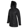 Black - Side - Mountain Warehouse Womens-Ladies Guelder Long Winter Jacket