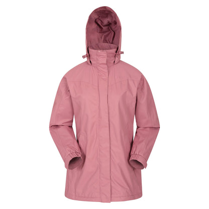 Pink - Front - Mountain Warehouse Womens-Ladies Guelder Long Winter Jacket