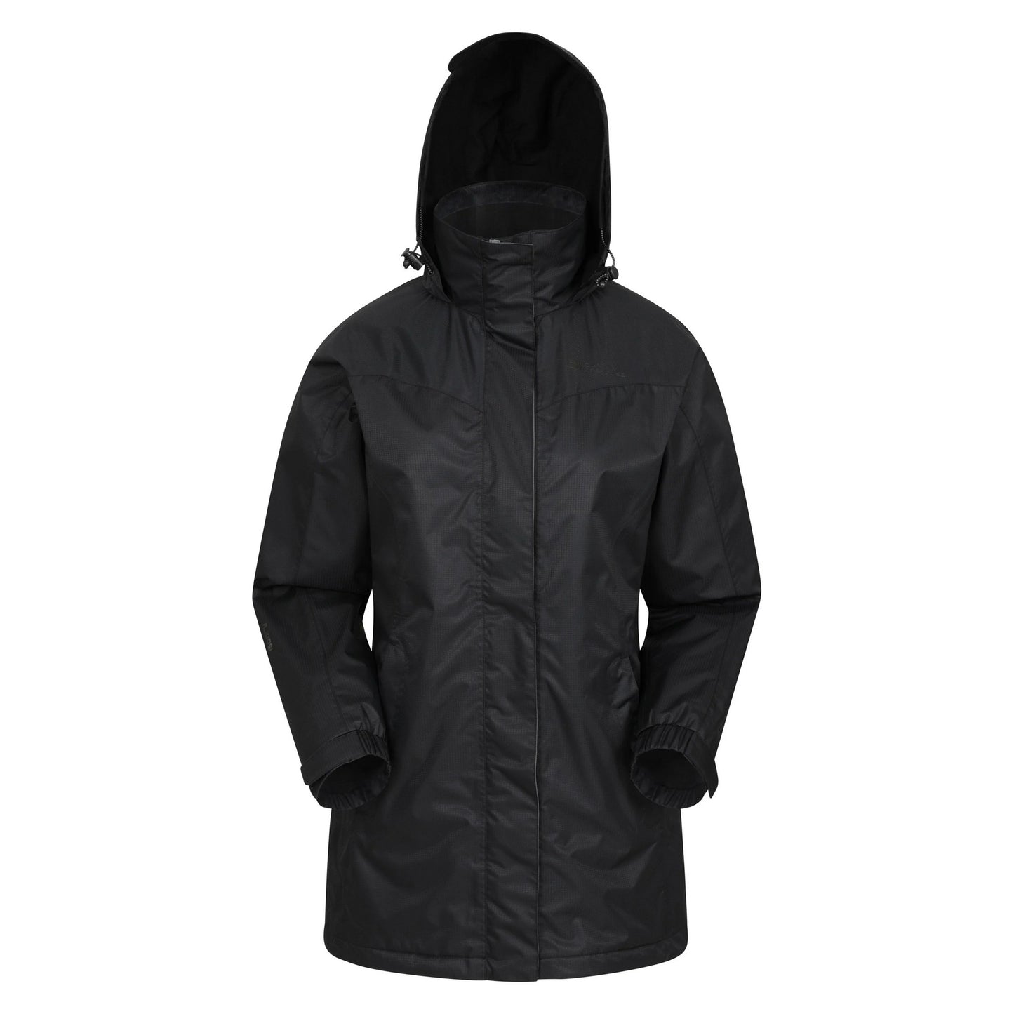Black - Front - Mountain Warehouse Womens-Ladies Guelder Long Winter Jacket