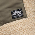 Off White - Side - Animal Womens-Ladies Hennie Borg Fleece Jacket