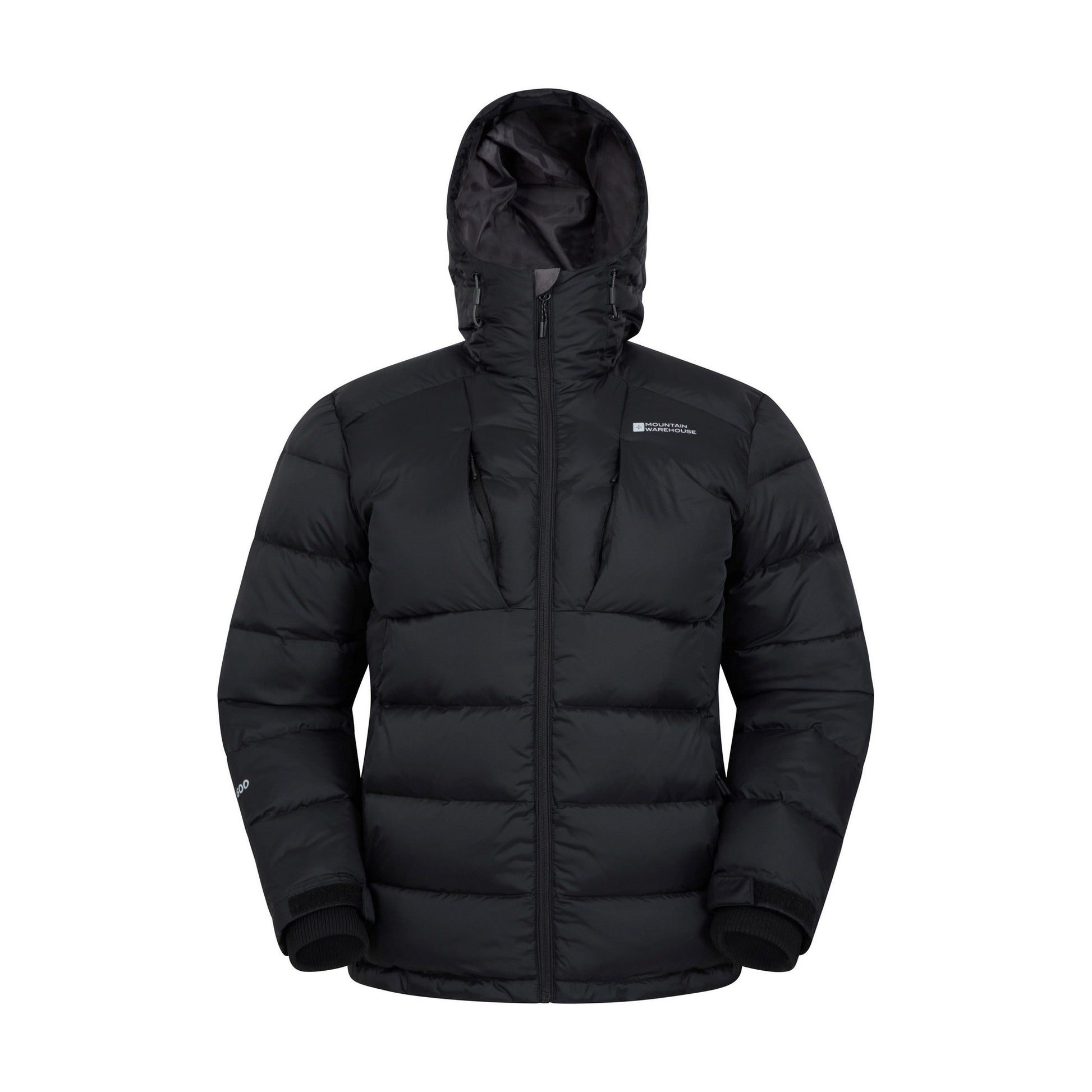 Petrol - Front - Mountain Warehouse Mens Encounter Down Padded Jacket