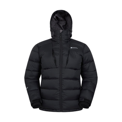 Petrol - Front - Mountain Warehouse Mens Encounter Down Padded Jacket