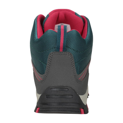 Teal - Lifestyle - Mountain Warehouse Childrens-Kids Oscar Walking Boots