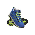 Blue - Front - Mountain Warehouse Childrens-Kids Oscar Walking Boots