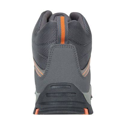 Grey - Side - Mountain Warehouse Childrens-Kids Oscar Walking Boots