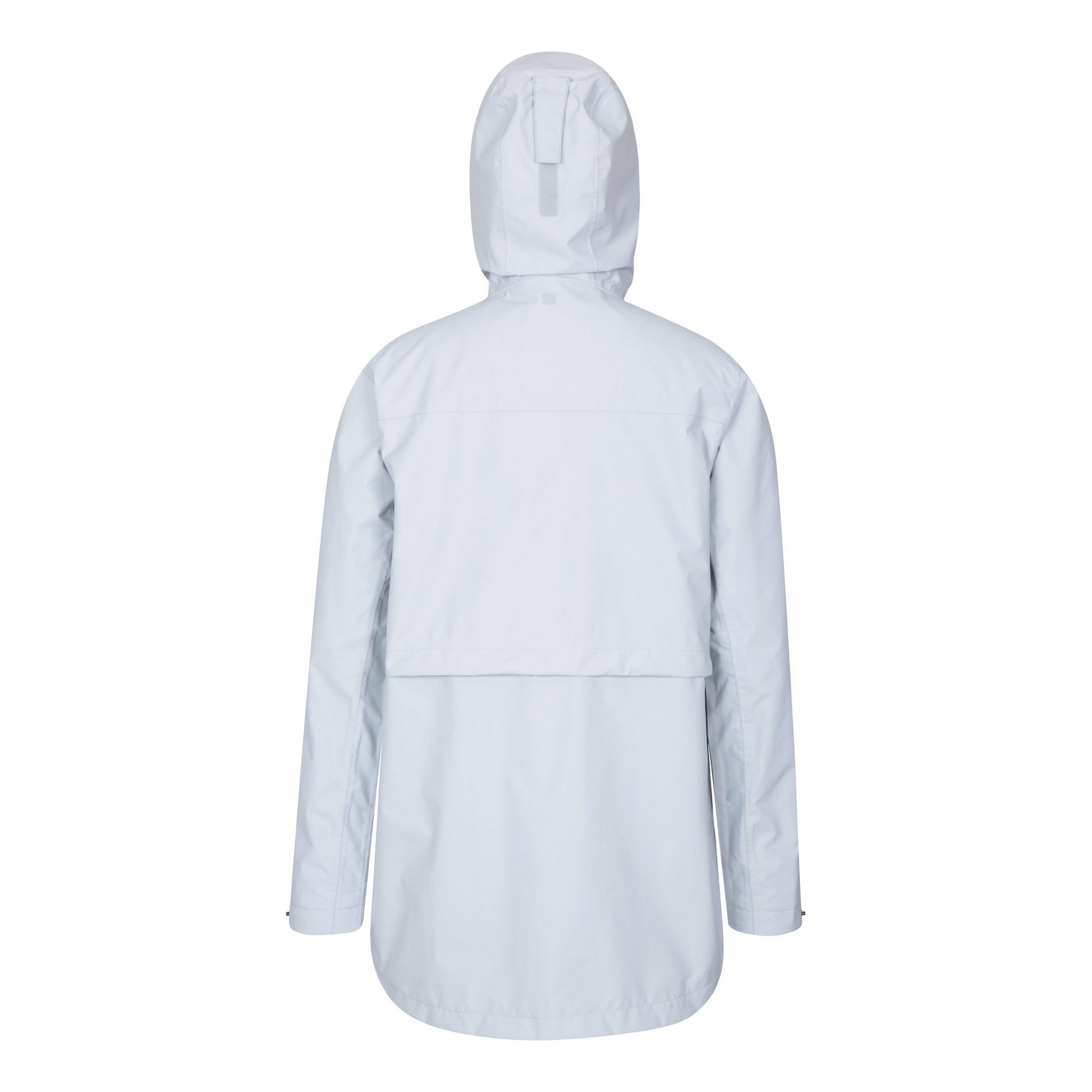Light Grey - Back - Mountain Warehouse Womens-Ladies Rain Drops Long Length Waterproof Jacket