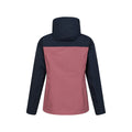 Navy - Back - Mountain Warehouse Womens-Ladies Rainforest II Extreme Colour Block Waterproof Jacket