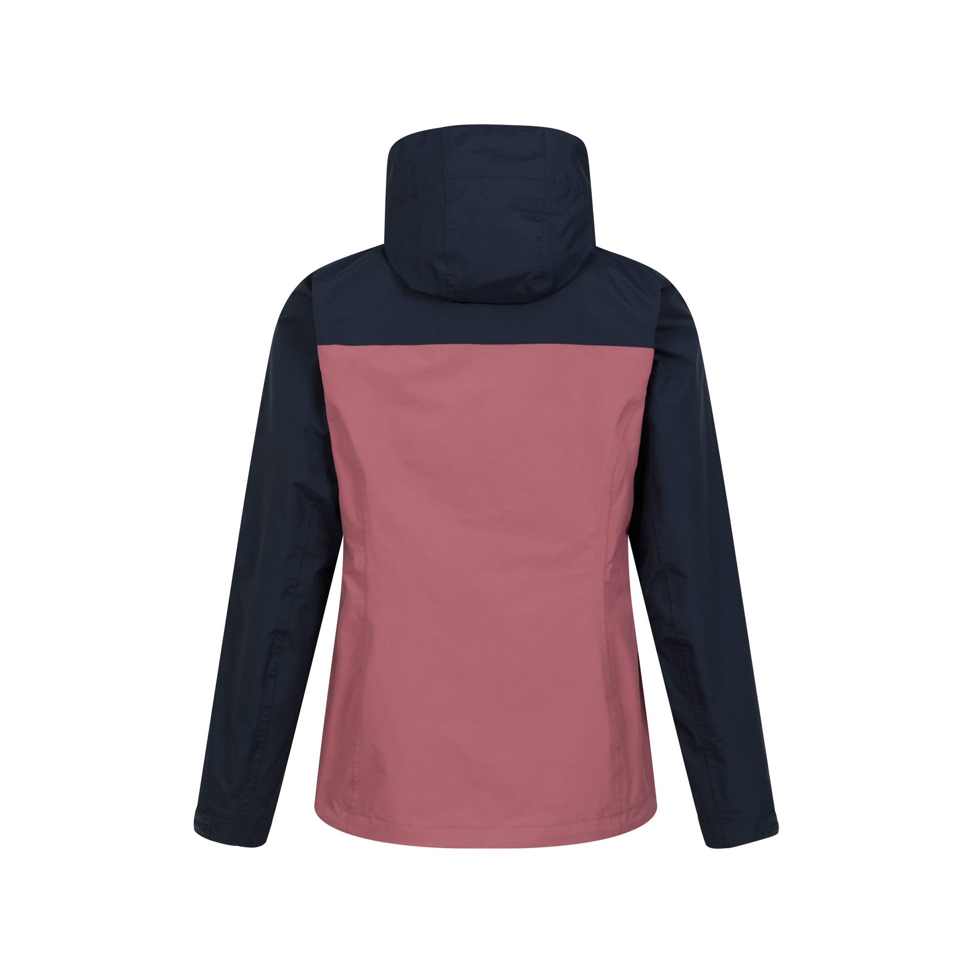 Navy - Back - Mountain Warehouse Womens-Ladies Rainforest II Extreme Colour Block Waterproof Jacket