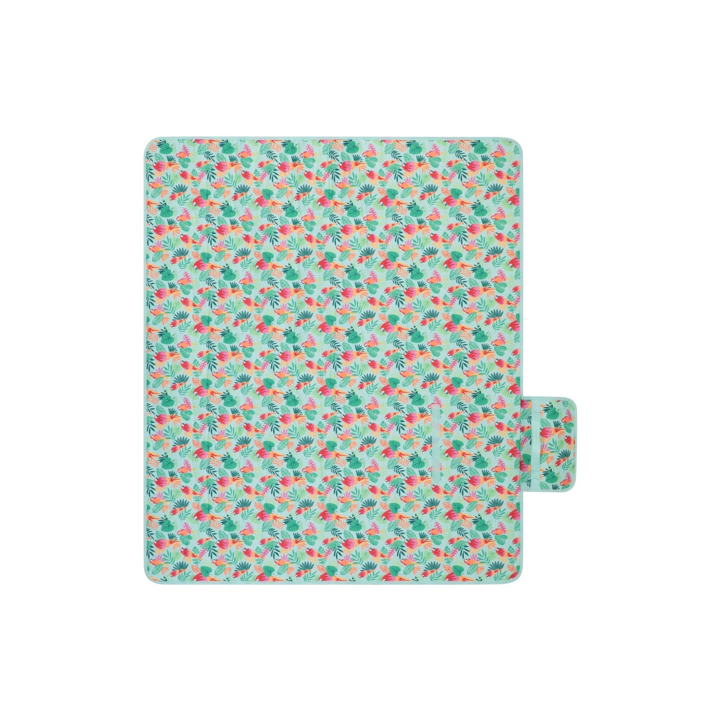 Green - Side - Mountain Warehouse Parrot Picnic Mat