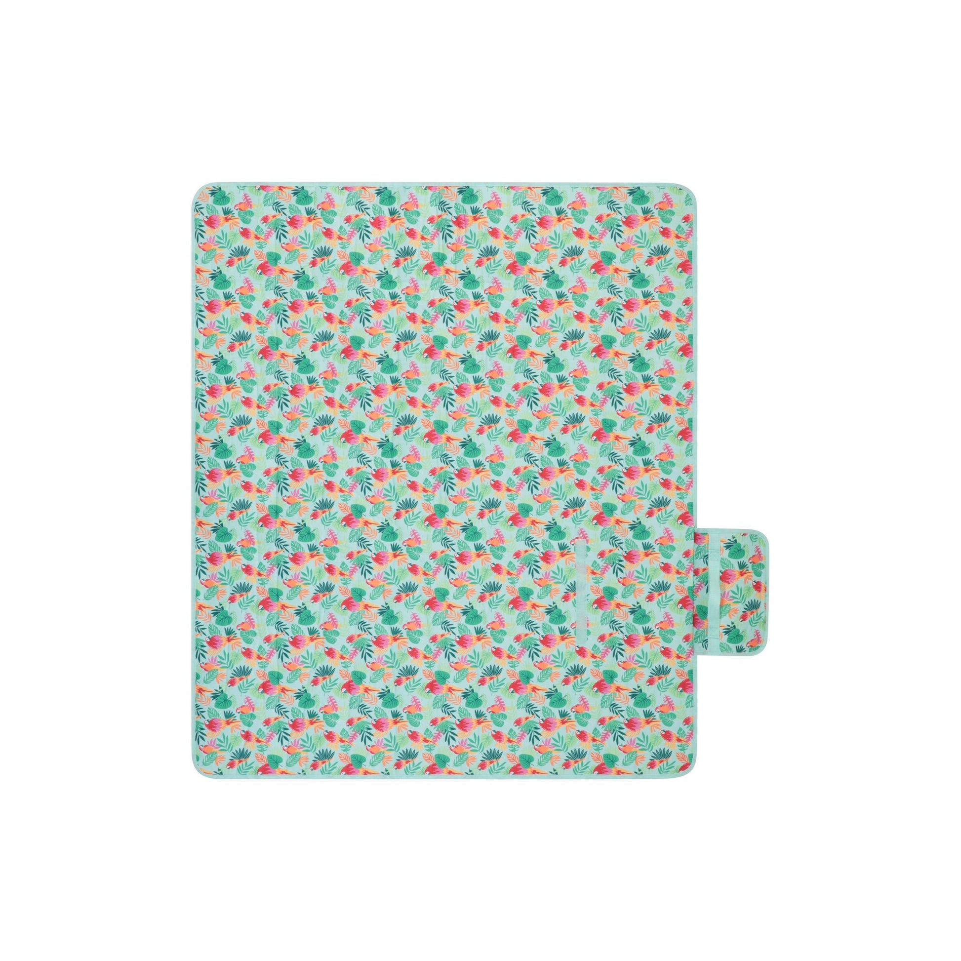 Green - Side - Mountain Warehouse Parrot Picnic Mat