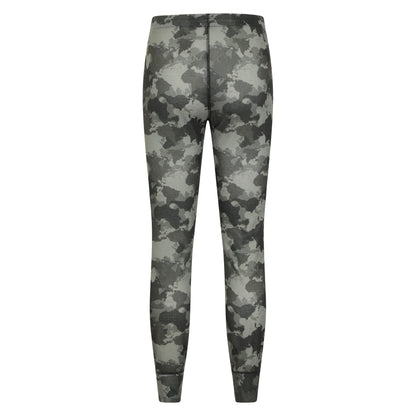 Camouflage Green - Back - Mountain Warehouse Mens Talus Camouflage Trousers