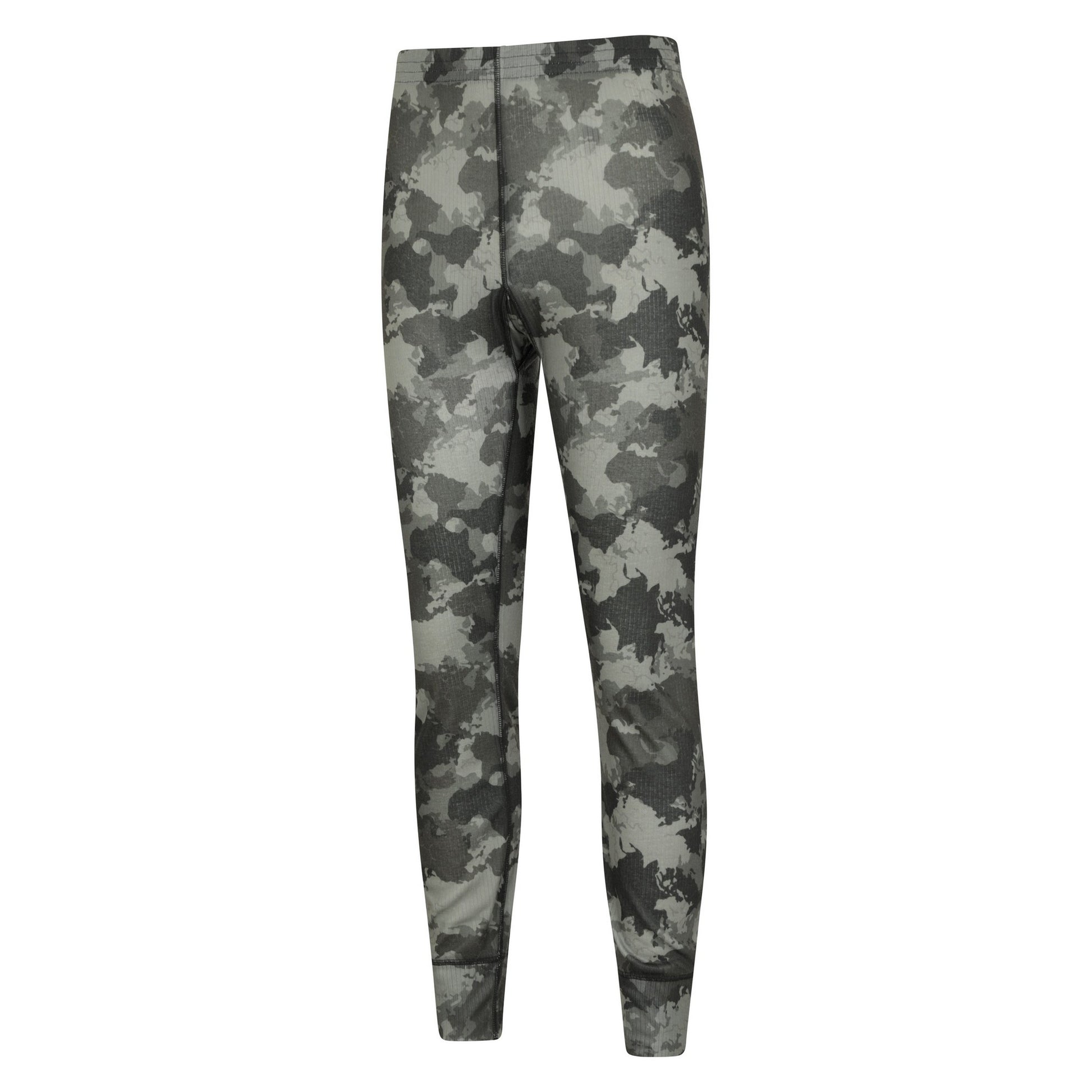 Camouflage Green - Side - Mountain Warehouse Mens Talus Camouflage Trousers