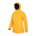 Mustard - Side - Mountain Warehouse Womens-Ladies Portobello Waterproof Padded Jacket
