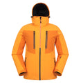 Bright Orange - Front - Mountain Warehouse Mens Phase Extreme Waterproof Ski Jacket
