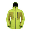 Green - Front - Mountain Warehouse Mens Phase Extreme Waterproof Ski Jacket
