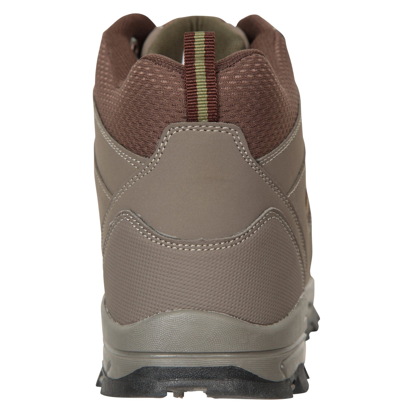 Brown - Back - Mountain Warehouse Mens Mcleod Wide Boots