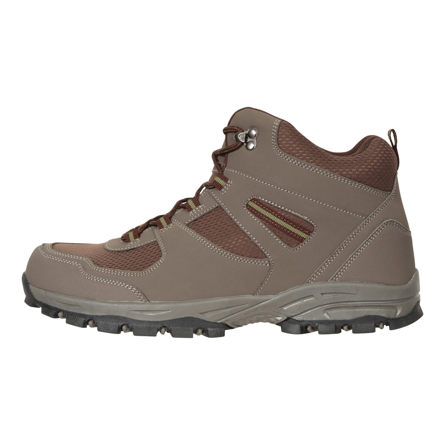 Brown - Side - Mountain Warehouse Mens Mcleod Wide Boots