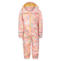Coral - Side - Mountain Warehouse Childrens-Kids Puddle Clouds Rain Suit