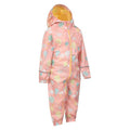 Coral - Lifestyle - Mountain Warehouse Childrens-Kids Puddle Clouds Rain Suit