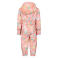 Coral - Pack Shot - Mountain Warehouse Childrens-Kids Puddle Clouds Rain Suit