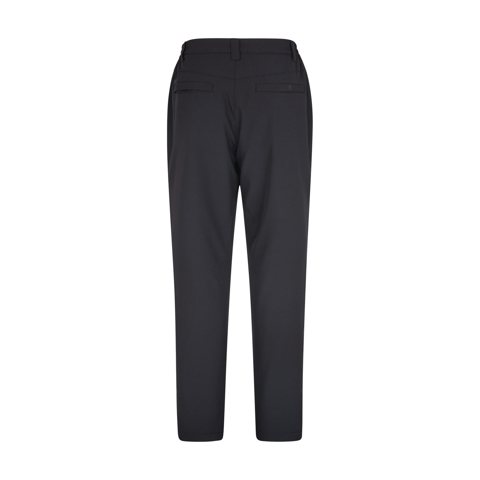 Black - Back - Mountain Warehouse Womens-Ladies Arctic Fleece Lined Trousers