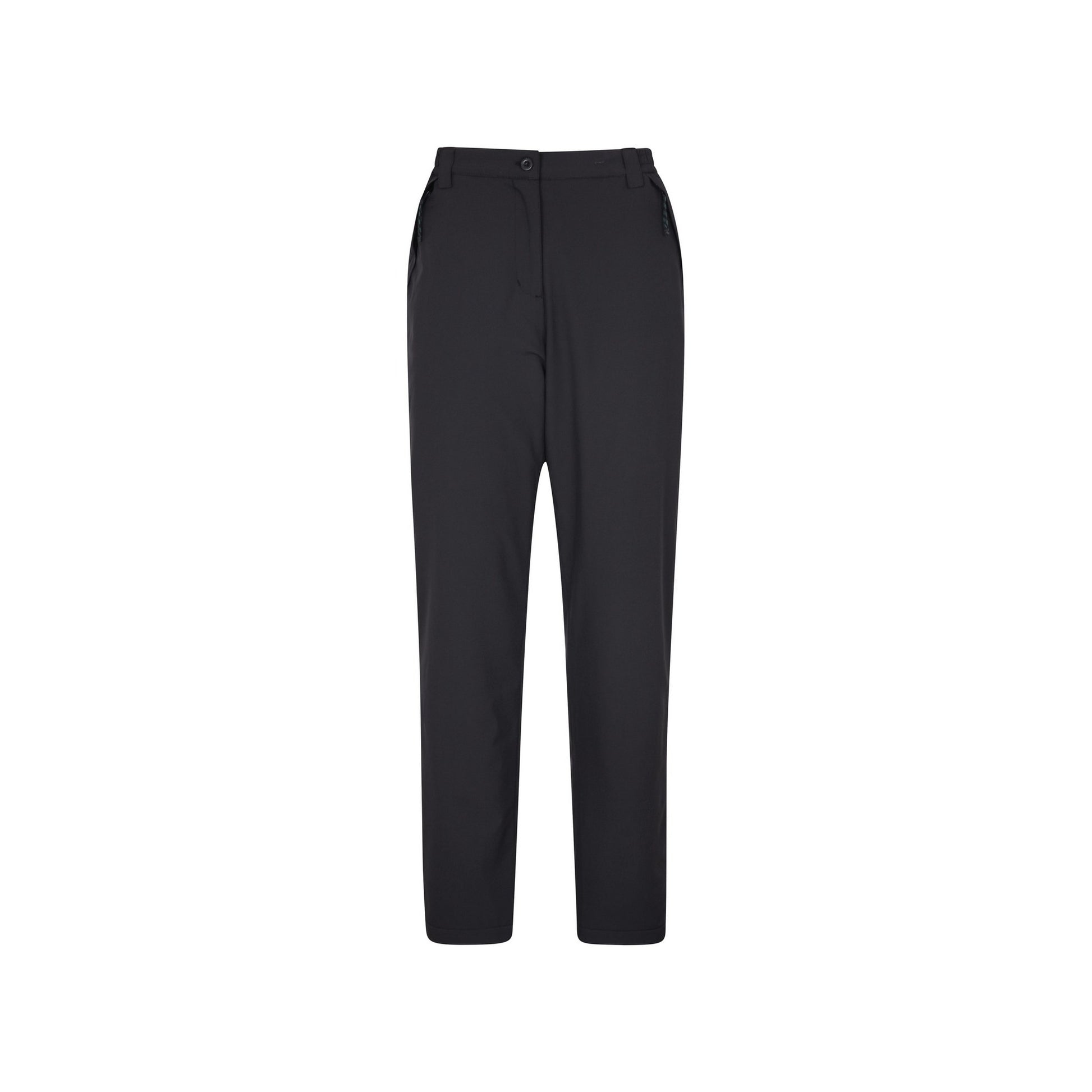 Black - Front - Mountain Warehouse Womens-Ladies Arctic Fleece Lined Trousers
