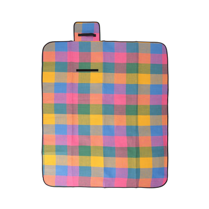 Pink - Lifestyle - Mountain Warehouse Checked Picnic Mat