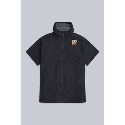 Jet Black - Front - Animal Mens Misty Recycled Fleece Lined Parka