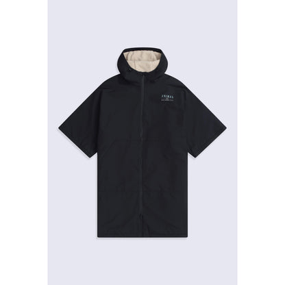 Dark Grey - Front - Animal Mens Misty Recycled Fleece Lined Parka