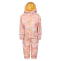 Coral - Front - Mountain Warehouse Childrens-Kids Puddle Clouds Rain Suit