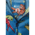 Blue - Pack Shot - Mountain Warehouse Childrens-Kids Puddle Dinosaur Rain Suit