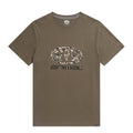 Green - Front - Animal Mens Jacob Organic T-Shirt