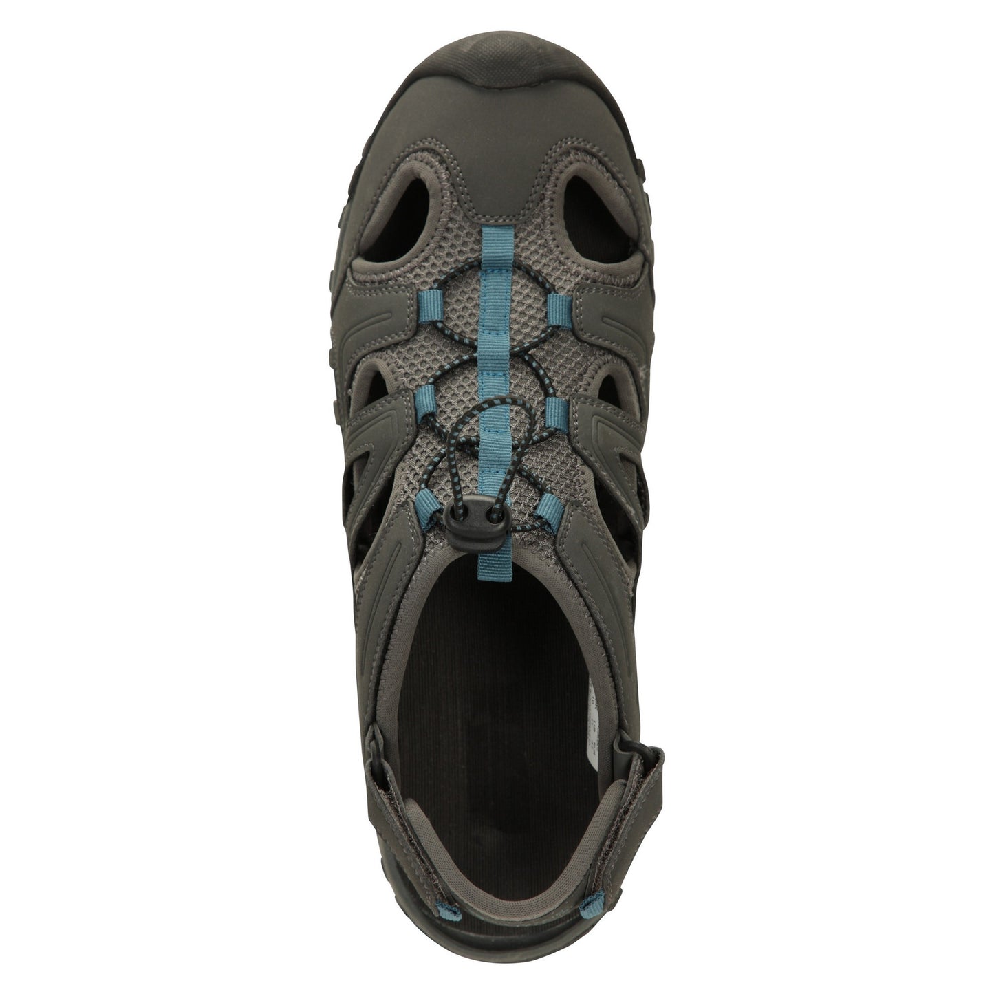 Blue - Pack Shot - Mountain Warehouse Mens Tide Sandals