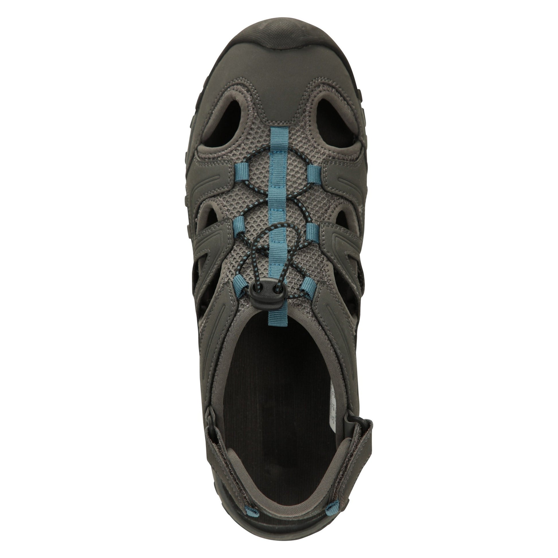 Blue - Pack Shot - Mountain Warehouse Mens Tide Sandals