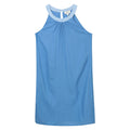 Blue - Pack Shot - Mountain Warehouse Womens-Ladies Cornwall Ruched Maxi Dress