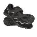 Black - Pack Shot - Mountain Warehouse Childrens-Kids Mars Walking Shoes