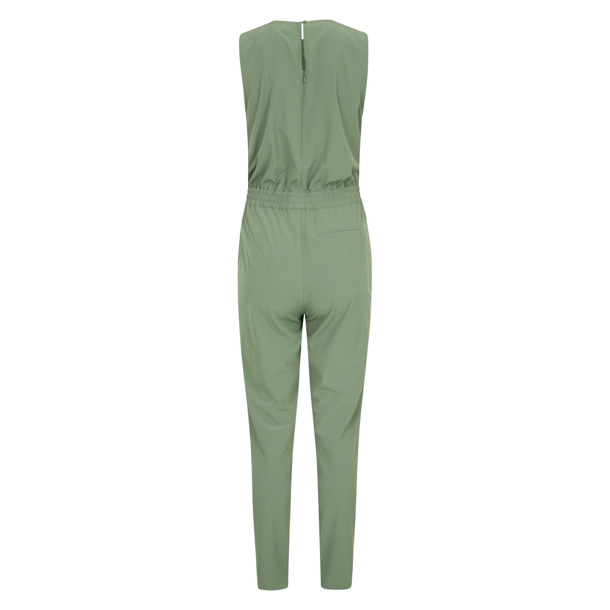 Khaki Green - Back - Mountain Warehouse Womens-Ladies Explore Lightweight Jumpsuit