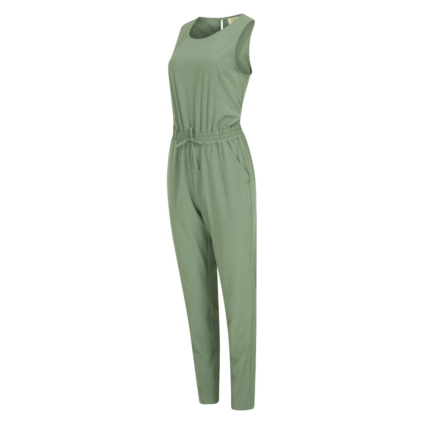 Khaki Green - Side - Mountain Warehouse Womens-Ladies Explore Lightweight Jumpsuit