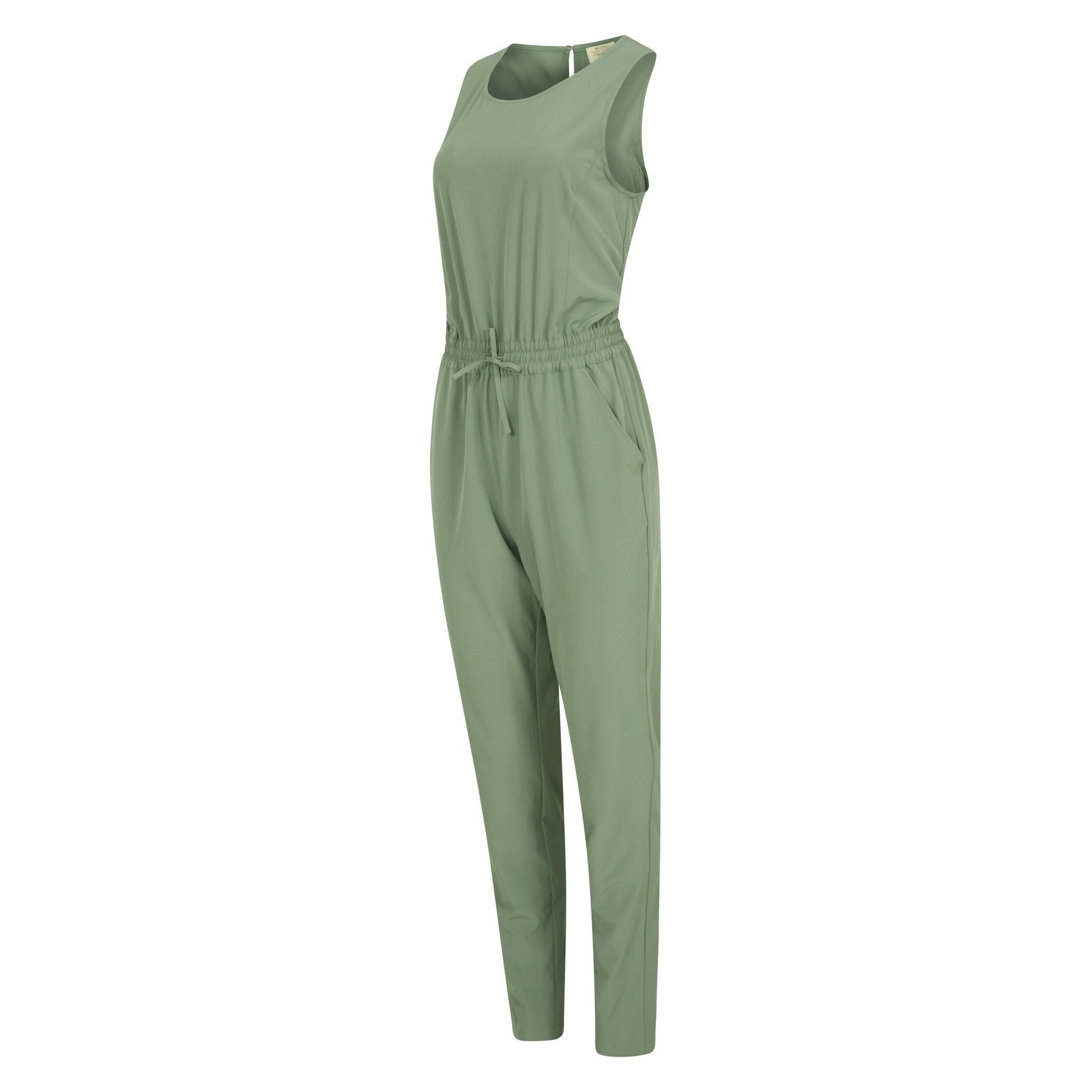 Khaki Green - Side - Mountain Warehouse Womens-Ladies Explore Lightweight Jumpsuit