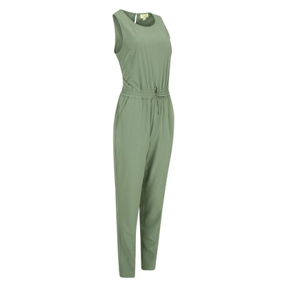 Khaki Green - Lifestyle - Mountain Warehouse Womens-Ladies Explore Lightweight Jumpsuit