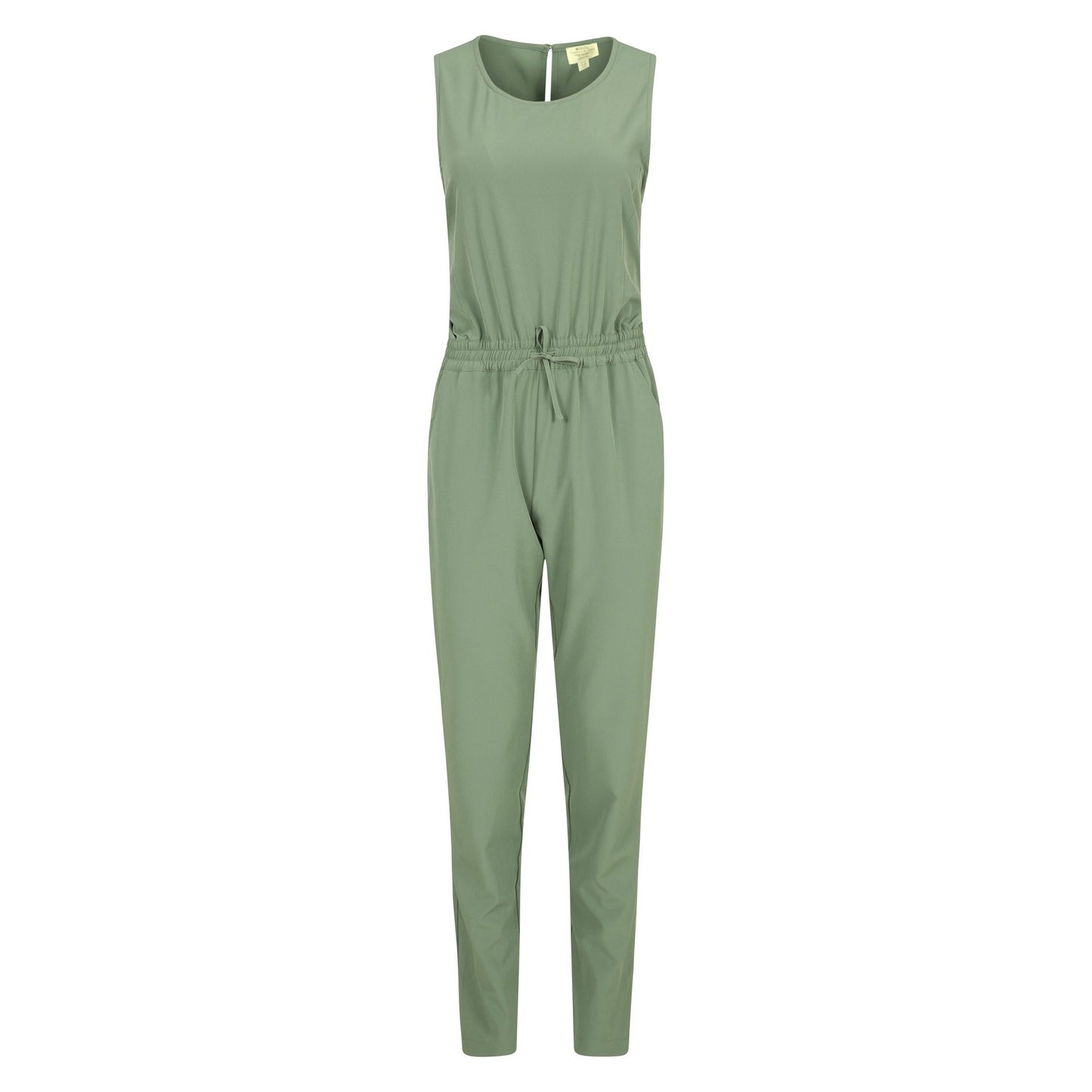 Khaki Green - Front - Mountain Warehouse Womens-Ladies Explore Lightweight Jumpsuit