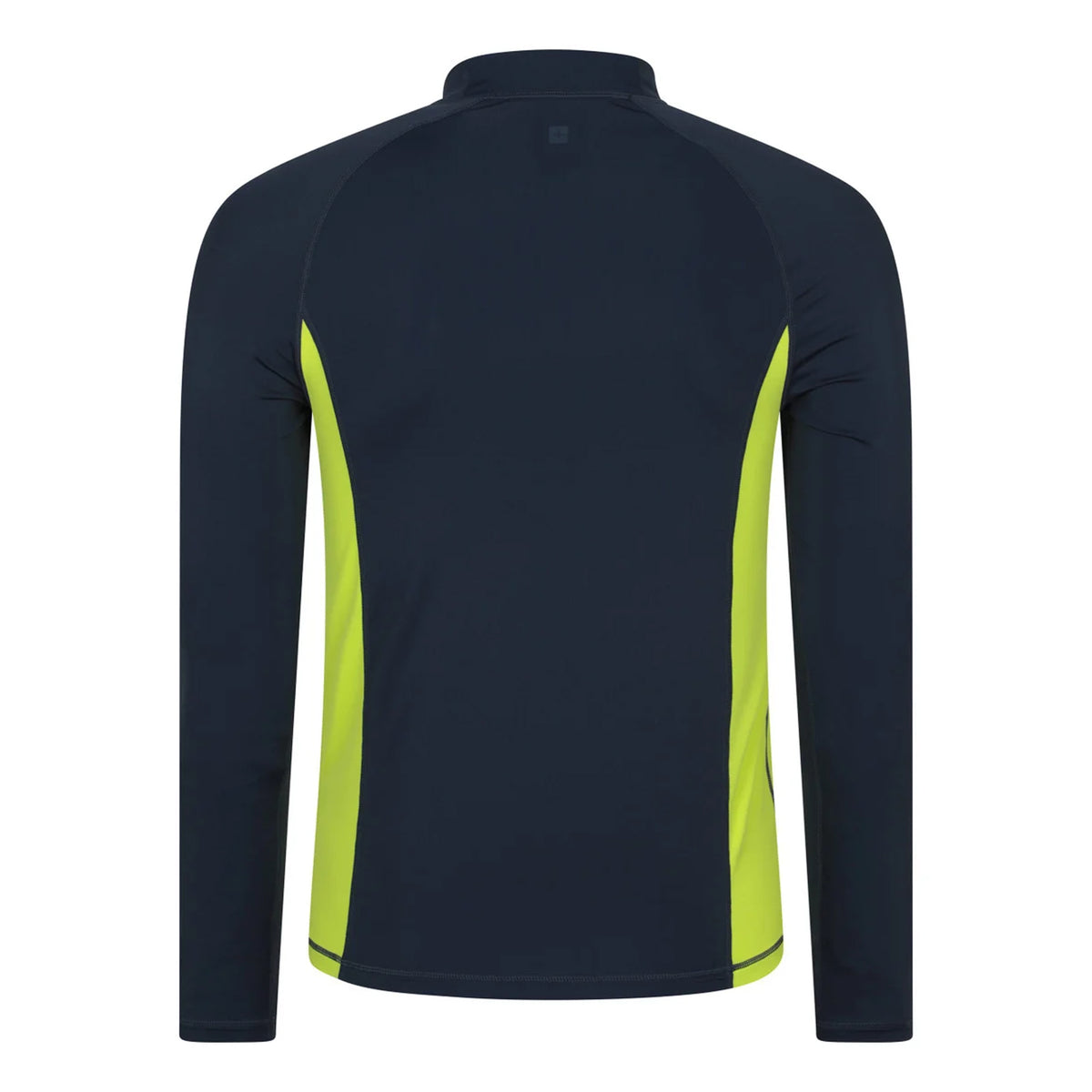 Bright Yellow - Back - Mountain Warehouse Mens Long-Sleeved Rash Guard