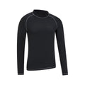 Black - Lifestyle - Mountain Warehouse Mens Long-Sleeved Rash Guard